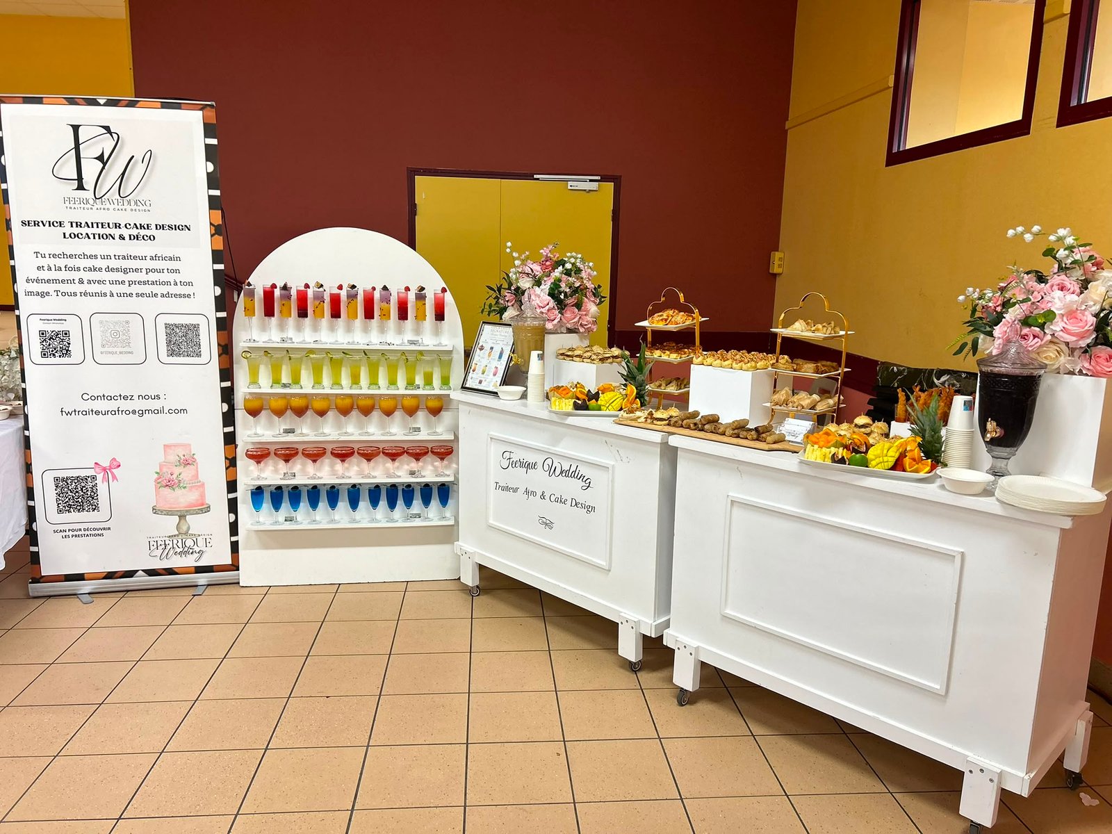 Traiteur mariage afro Normandie - Gastronomie