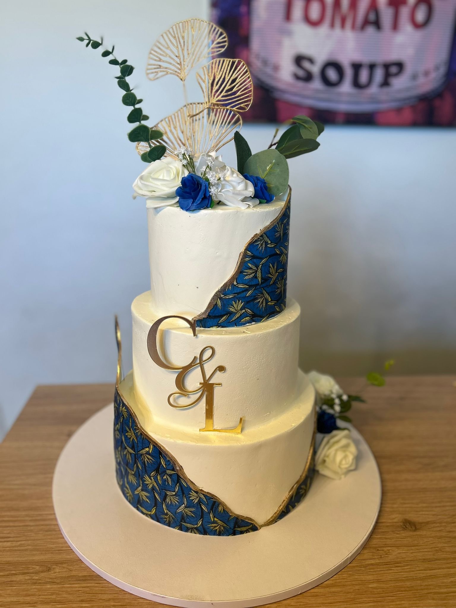 Wedding Cake Afro-Chic